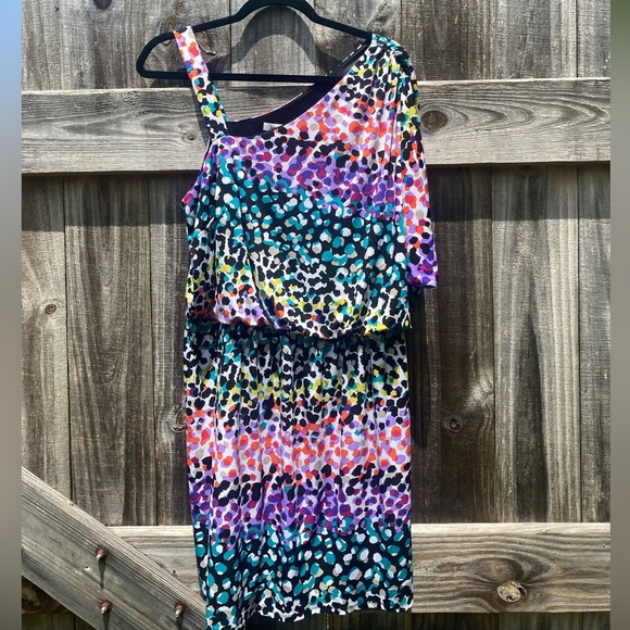 Laundry by design Multicolor One-Shoulder Dress - Picture 1 of 6